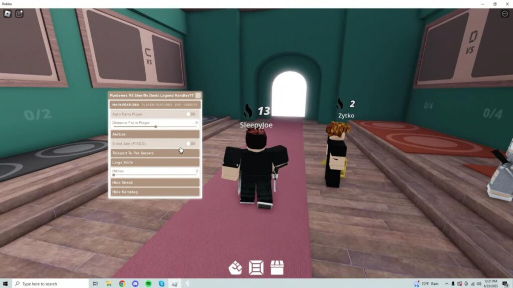 MURDERERS VS SHERIFFS DUELS SCRIPT/HACK ROBLOX!! SILENT AIM, KILL ALL