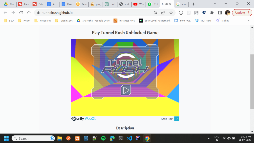 Games Like Tunnel Rush Unblocked: Top 10 Similar Games 1 in 2023