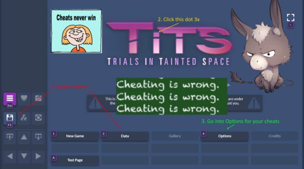 trials-in-tainted-space-cheats-codes